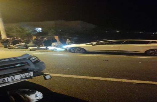 Motosikletiyle camiye giderken otomobil çarptı, hayatını kaybetti