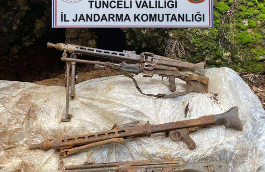 Çok sayıda mühimmat ve yaşam malzemesi ele geçirildi