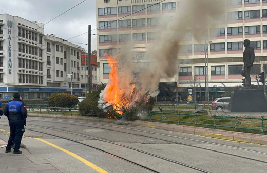 Paniğe neden olan yangını çıkartan çocuklar yakalandı