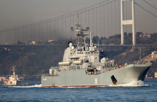 9 yıl önce İstanbul Boğazı'nda Türkiye'ye gözdağı veren Rus gemisi batırıldı