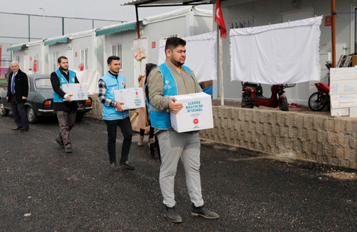 Türkiye Diyanet Vakfı deprem bölgesinde faaliyetlerine devam ediyor