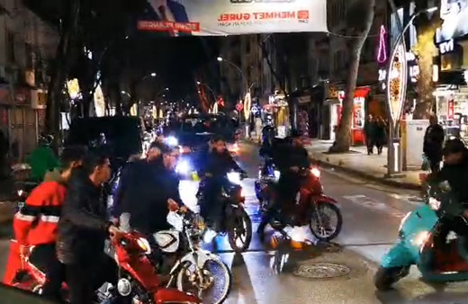 Trafik güvenliğini tehlikeye sokan asker konvoyuna ceza yağdı