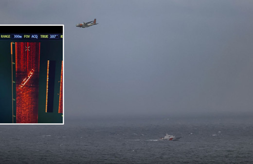 Marmara Denizi'nde batan geminin yeri tespit edildi