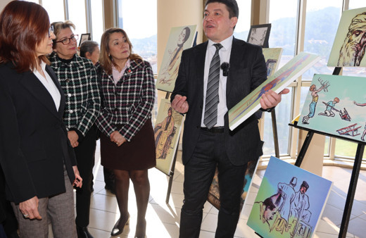 Ünlü ressamın eserleri yapay zeka ile yorumlandı