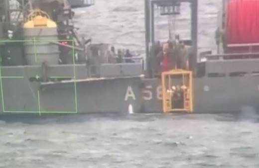 Marmara Denizi'nde batan geminin enkazına dalış yapılıyor! İşte dalış görüntüleri...