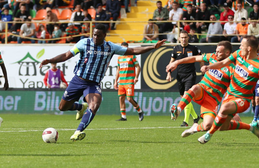 Süper Lig'de Alanyaspor, Adana Demirspor'u ağırladı! Maçta 6 gol atıldı