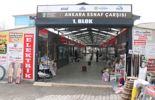 Malatya'da 3 bin 200 esnaf konteynerde hizmet veriyor