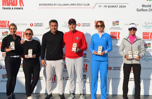 Dünya Amatör Golfçüler Türkiye Şampiyonası Finali Antalya'da yapıldı