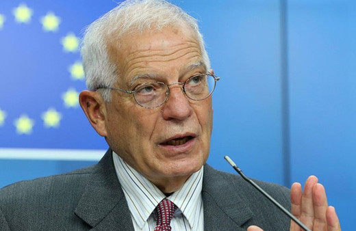 AB Yüksek Temsilcisi Josep Borrell'den "Batı Şeria" uyarısı!