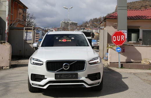 Almanya'da çalınan otomobil Tunceli'de otoparkta bulundu!