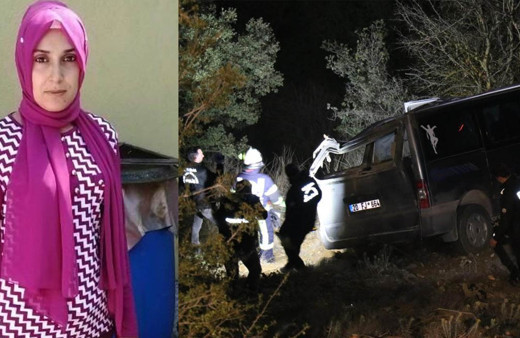 Anne ve oğlunu taşıyan araç uçuruma yuvarlandı: 1 ölü, 1 yaralı