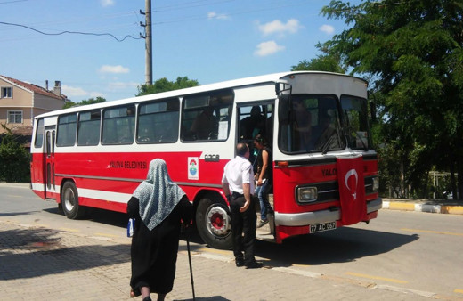 Seyrantepe’den İsmetpaşa pazaryerine servis hizmeti