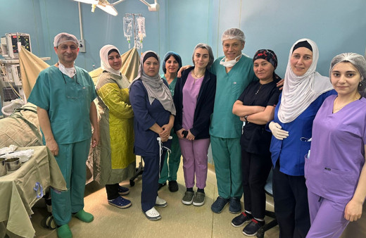 Trabzon’dan Bakü’ye gittiler, başarılı ameliyata imza attılar