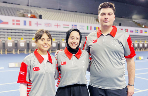 Avrupa Salon Okçuluk Şampiyonası'nda Türk sporcular finalde karşılaşacak
