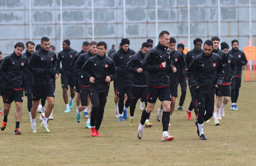 Sivasspor, Pendikspor maçının hazırlıklarını sürdürdü