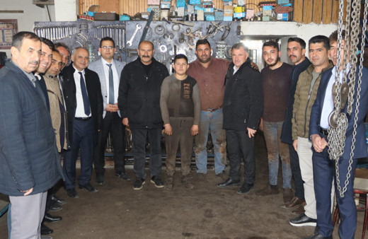 Başkan Öztürk'ten sanayi esnafına destek mesajı