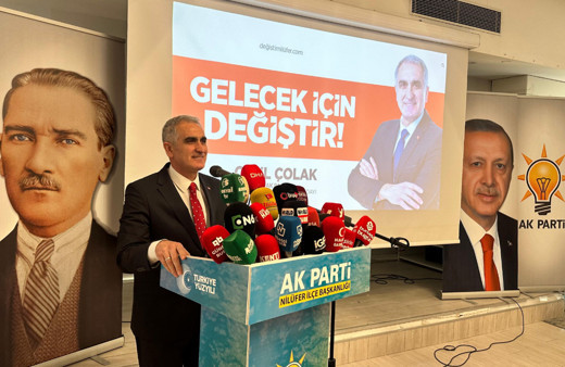 AK Parti Nilüfer Belediye Başkan adayı Celil Çolak: “Yüzde 62 ile kazanacağız”