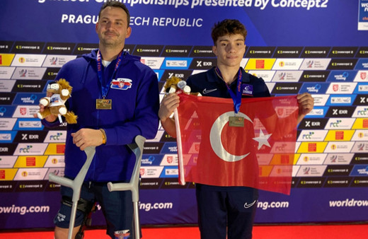 Milli para kürekçi Yiğit Doğukan Bozkurt'tan iki madalya daha