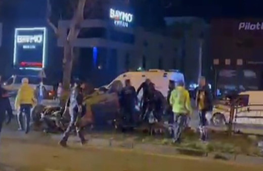 Samsun'da otomobil takla attı: 1 ölü, 3 yaralı