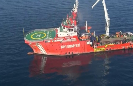 Nene Hatun gemisi kayıp mürettebatı arama çalışmalarına başladı