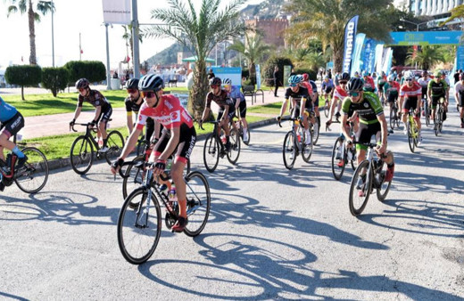 Tour Of Alanya Ucı 1. 2 Uluslararası Bisiklet Turu yapıldı
