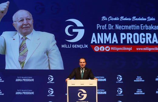 Necmettin Erbakan, vefatının 13. yılında İstanbul'da anıldı