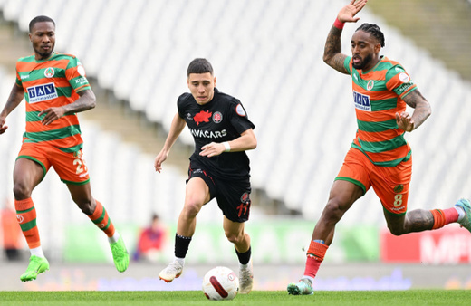Alanyaspor, Fatih Karagümrük deplasmanında son dakikada puanı kaptı