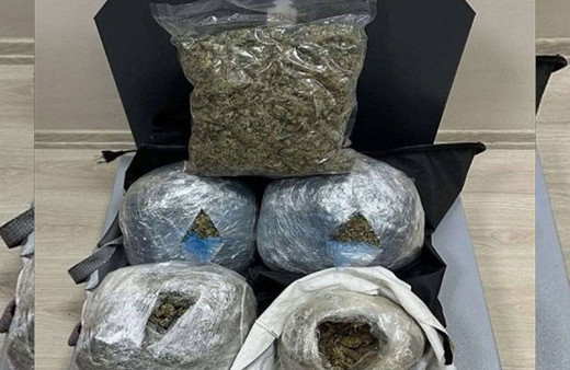 Bingöl'de 4 kilo 750 gram esrar ele geçirildi