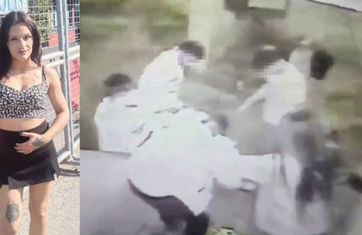 Korkunç anlar kamerada! Önce bıçakladılar sonra üzerine çıkıp zıpladılar! Dilan'ın intikamını almışlar