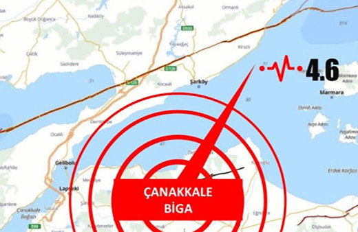 Çanakkale'de deprem oldu! İstanbul dahil bir çok il sallandı! AFAD'dan açıklama...