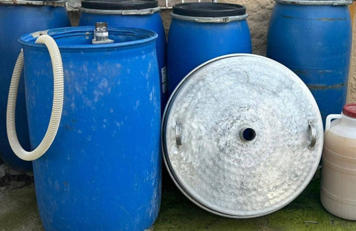 Adana'da 512 litre sahte içki ele geçirildi