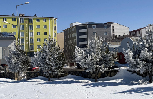 Termometreler eksi 23 dereceyi gösterdi!