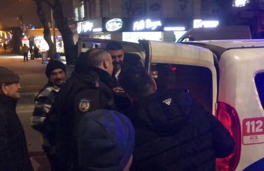 Baygınlık geçiren şahıs ekipleri alarma geçirdi