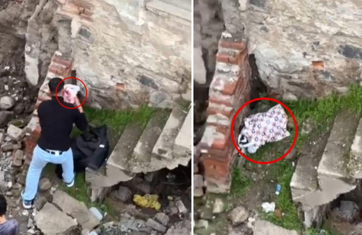 2 günlük bebeğini metruk eve bırakan anne tutuklandı!