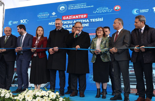 Gaziantep Büyükşehir Belediyesi Türkiye'nin en çevreci atıksu arıtma tesisini kurdu