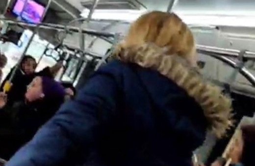 Otobüste ortalık karıştı, kadın çığlık çığlığa kaldı