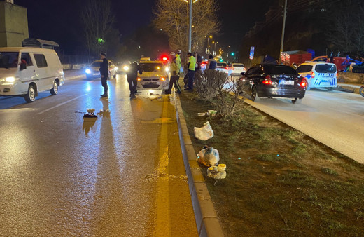 Otomobilin çarptığı kadın yaşam mücadelesine yenik düştü