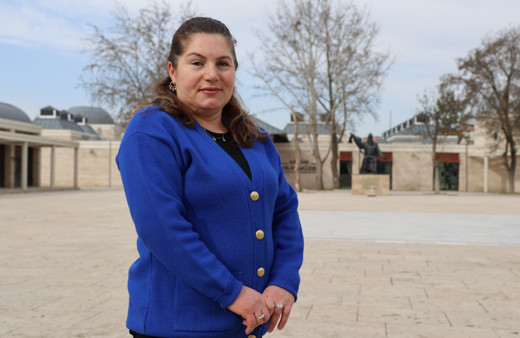 Büyüdüğü mahallede muhtar adayı oldu