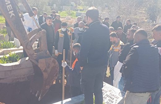 Almanya'daki cinayet şüphesi Mardin'de mezar açtırdı