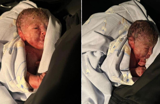 İstanbul'da yeni doğmuş bebeği evin bahçesine attılar!