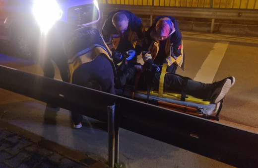 Sinop’ta motosiklet kazası: 1’i ağır 2 yaralı