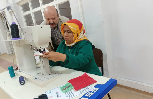 Kahramanmaraş'ta üretilen ayakkabılara kadın eli değecek