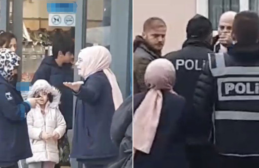 Başımıza ne geldiyse bu başı kapalılardan geldi! Gözaltına alan polislere tehdit: Hepinizi Hakkari'ye sürdürürüm