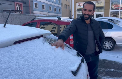 Sarıkamış’ta kar ve soğuk etkili oldu
