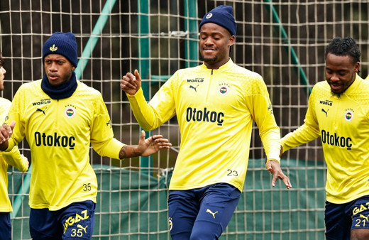 Fenerbahçe, Union Saint-Gilloise maçı hazırlıklarını tamamladı