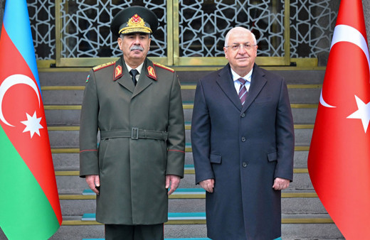 Milli Savunma Bakanı Yaşar Güler, Azerbaycanlı mevkidaşı ile görüştü