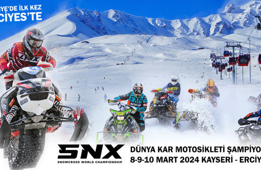 Erciyes, Dünya Kar Motosikleti Şampiyonası'na ev sahipliği yapacak