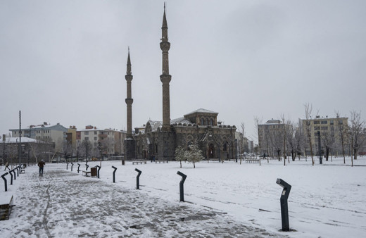 Erzurum, Ağrı, Kars ve Ardahan martta yeniden karla kaplandı