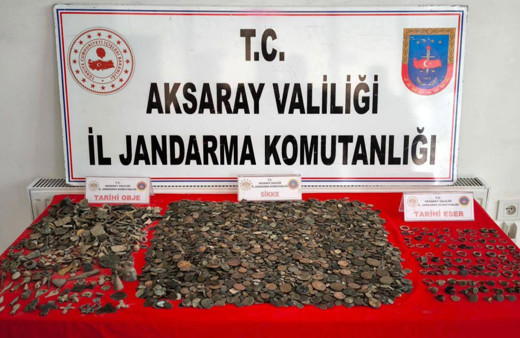 Tarihi eser niteliği taşıdığı değerlendirilen 13 bin 949 sikke ele geçirildi!