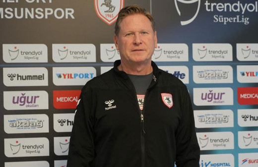 Samsunspor'un hocası Markus Gisdol takımdan umutlu